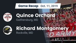 Recap: Quince Orchard  vs. Richard Montgomery  2019