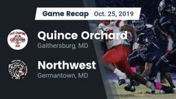 Recap: Quince Orchard  vs. Northwest  2019