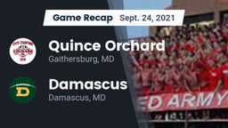 Recap: Quince Orchard vs. Damascus  2021