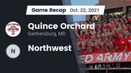 Recap: Quince Orchard vs. Northwest  2021