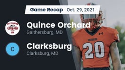 Recap: Quince Orchard vs. Clarksburg 2021