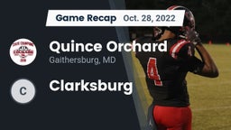 Recap: Quince Orchard vs. Clarksburg 2022