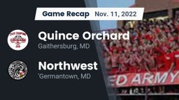 Recap: Quince Orchard vs. Northwest  2022