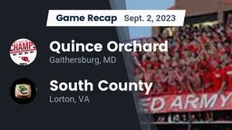 Recap: Quince Orchard vs. South County  2023