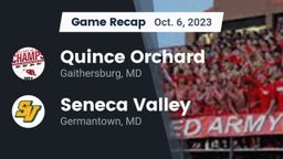 Recap: Quince Orchard vs. Seneca Valley  2023