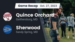 Recap: Quince Orchard vs. Sherwood  2023