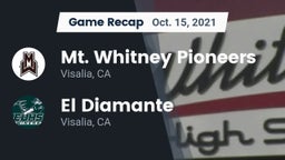Recap: Mt. Whitney  Pioneers vs. El Diamante  2021