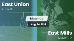 Matchup: East Union vs. East Mills  2018