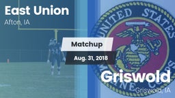 Matchup: East Union vs. Griswold  2018