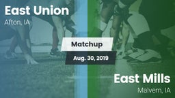 Matchup: East Union vs. East Mills  2019