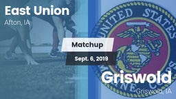 Matchup: East Union vs. Griswold  2019