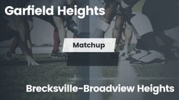Matchup: Garfield Heights vs. Brecksville-Broadview Heights  2016