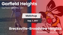 Matchup: Garfield Heights vs. Brecksville-Broadview Heights  2017