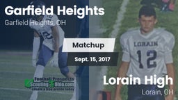 Matchup: Garfield Heights vs. Lorain High 2017