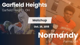 Matchup: Garfield Heights vs. Normandy  2018