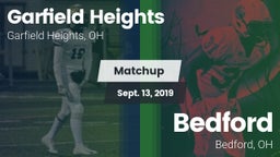 Matchup: Garfield Heights vs. Bedford  2019