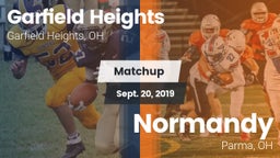 Matchup: Garfield Heights vs. Normandy  2019