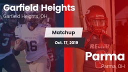 Matchup: Garfield Heights vs. Parma  2019
