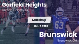 Matchup: Garfield Heights vs. Brunswick  2020