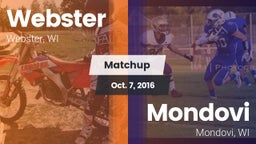 Matchup: Webster vs. Mondovi  2016