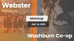 Matchup: Webster vs. Washburn Co-op 2016
