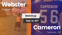 Matchup: Webster vs. Cameron  2017