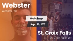 Matchup: Webster vs. St. Croix Falls  2017