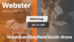Matchup: Webster vs. Washburn/Bayfield/South Shore 2017