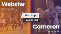 Matchup: Webster vs. Cameron  2018
