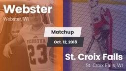 Matchup: Webster vs. St. Croix Falls  2018