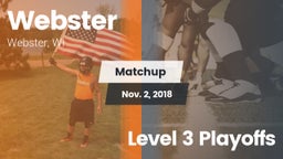 Matchup: Webster vs. Level 3 Playoffs 2018