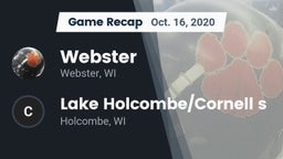 Recap: Webster  vs. Lake Holcombe/Cornell s 2020