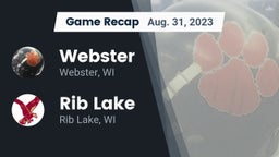 Recap: Webster  vs. Rib Lake  2023