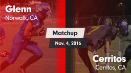 Matchup: Glenn vs. Cerritos  2016