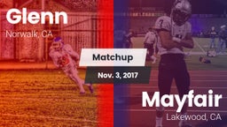 Matchup: Glenn vs. Mayfair  2017