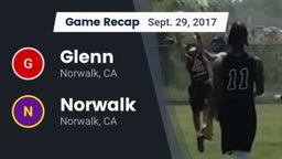 Recap: Glenn  vs. Norwalk  2017