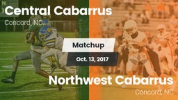 Matchup: Central Cabarrus vs. Northwest Cabarrus  2017