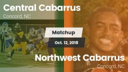 Matchup: Central Cabarrus vs. Northwest Cabarrus  2018