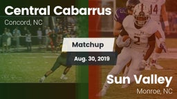 Matchup: Central Cabarrus vs. Sun Valley  2019