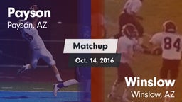 Matchup: Payson vs. Winslow  2016