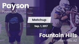Matchup: Payson vs. Fountain Hills  2017