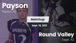 Matchup: Payson vs. Round Valley  2017