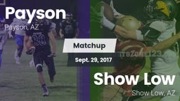 Matchup: Payson vs. Show Low  2017