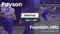 Matchup: Payson vs. Fountain Hills  2018