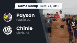 Recap: Payson  vs. Chinle  2018