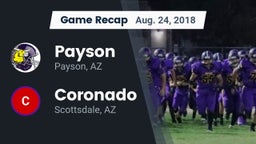Recap: Payson  vs. Coronado  2018