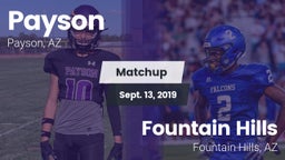 Matchup: Payson vs. Fountain Hills  2019