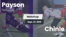 Matchup: Payson vs. Chinle  2019