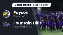 Recap: Payson  vs. Fountain Hills  2019