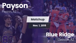 Matchup: Payson vs. Blue Ridge  2019